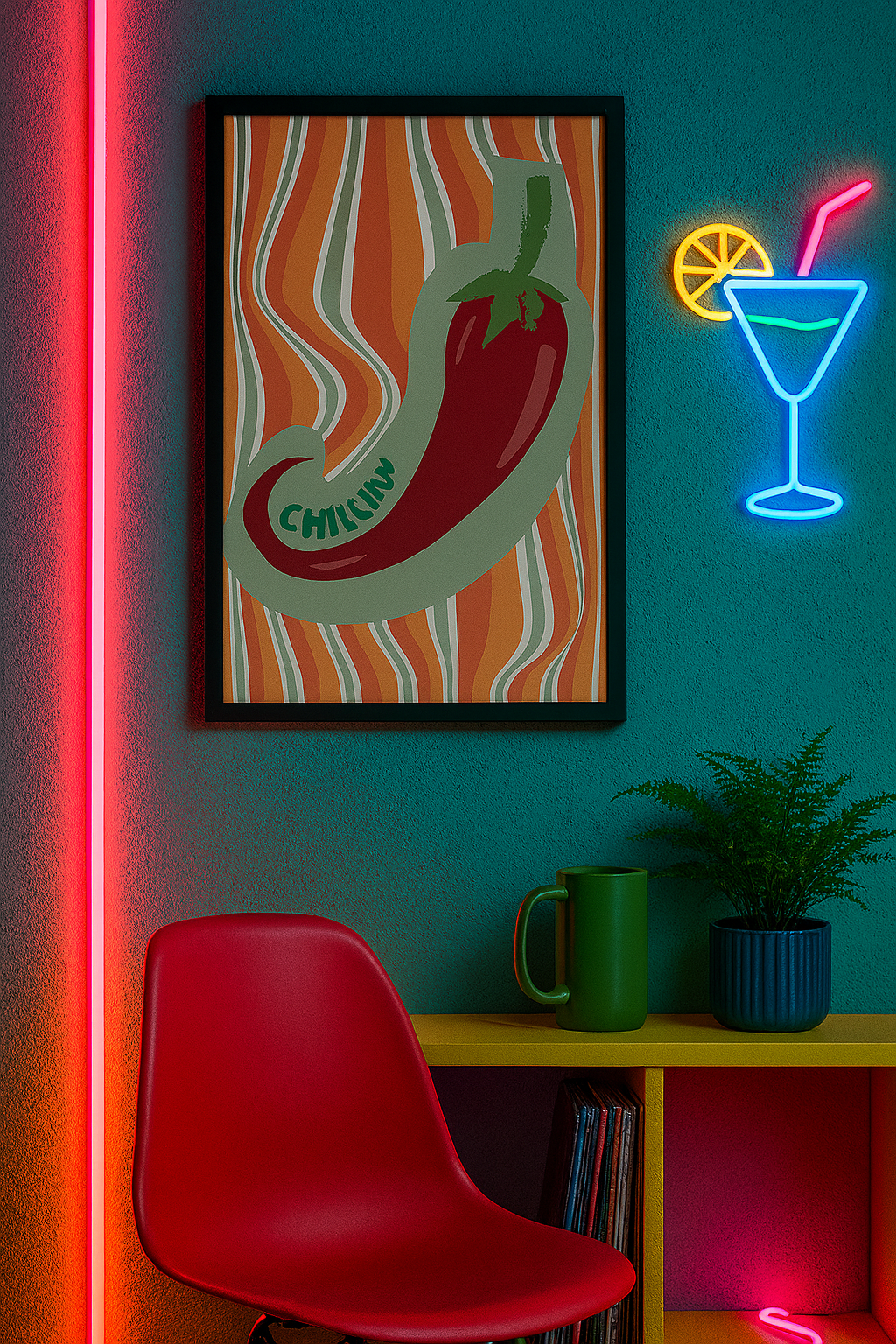 Chillin' Print