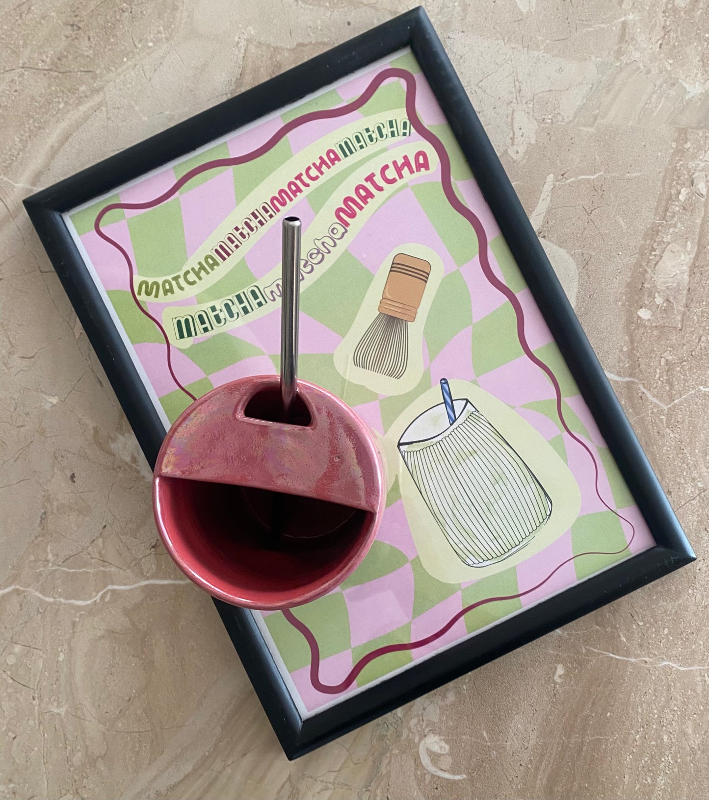 The Strawberry Matcha Set