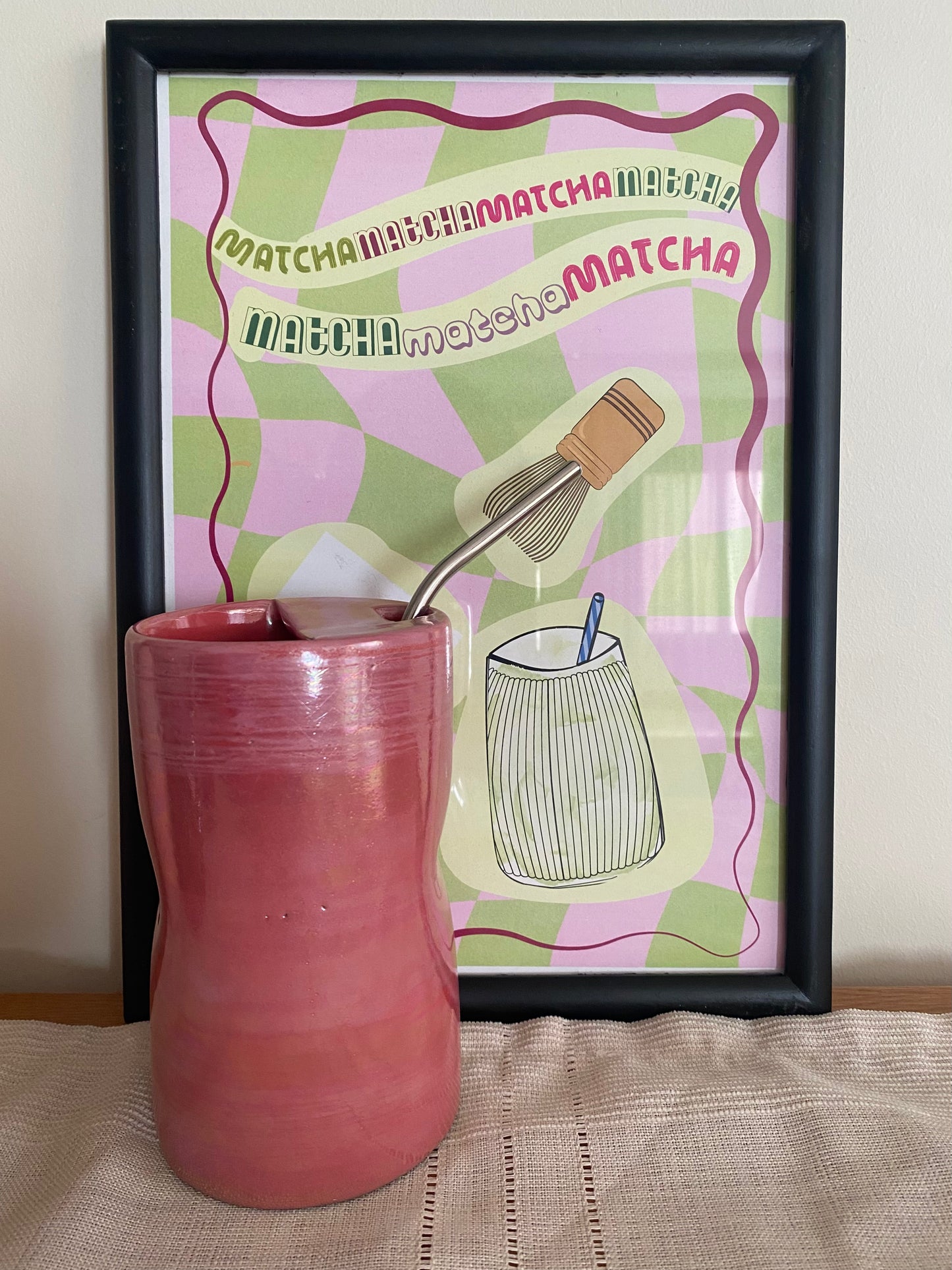 The Strawberry Matcha Set