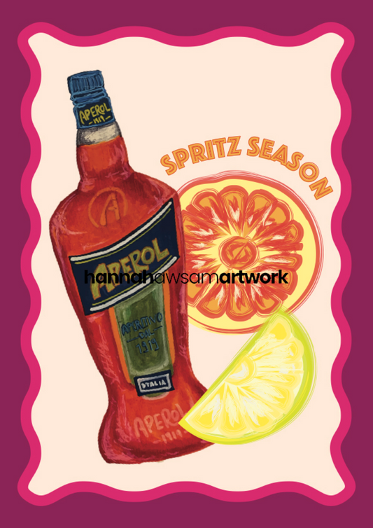 Aperol Season Print