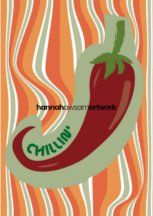 Chillin' Print