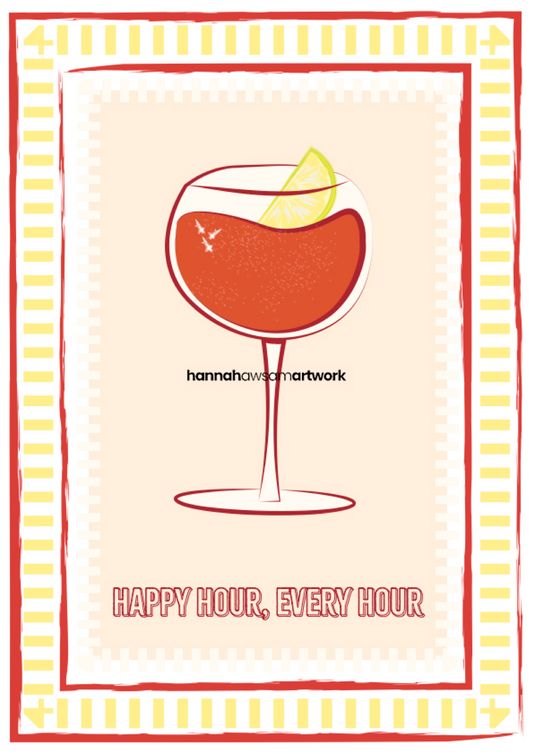 Happy Hour Print