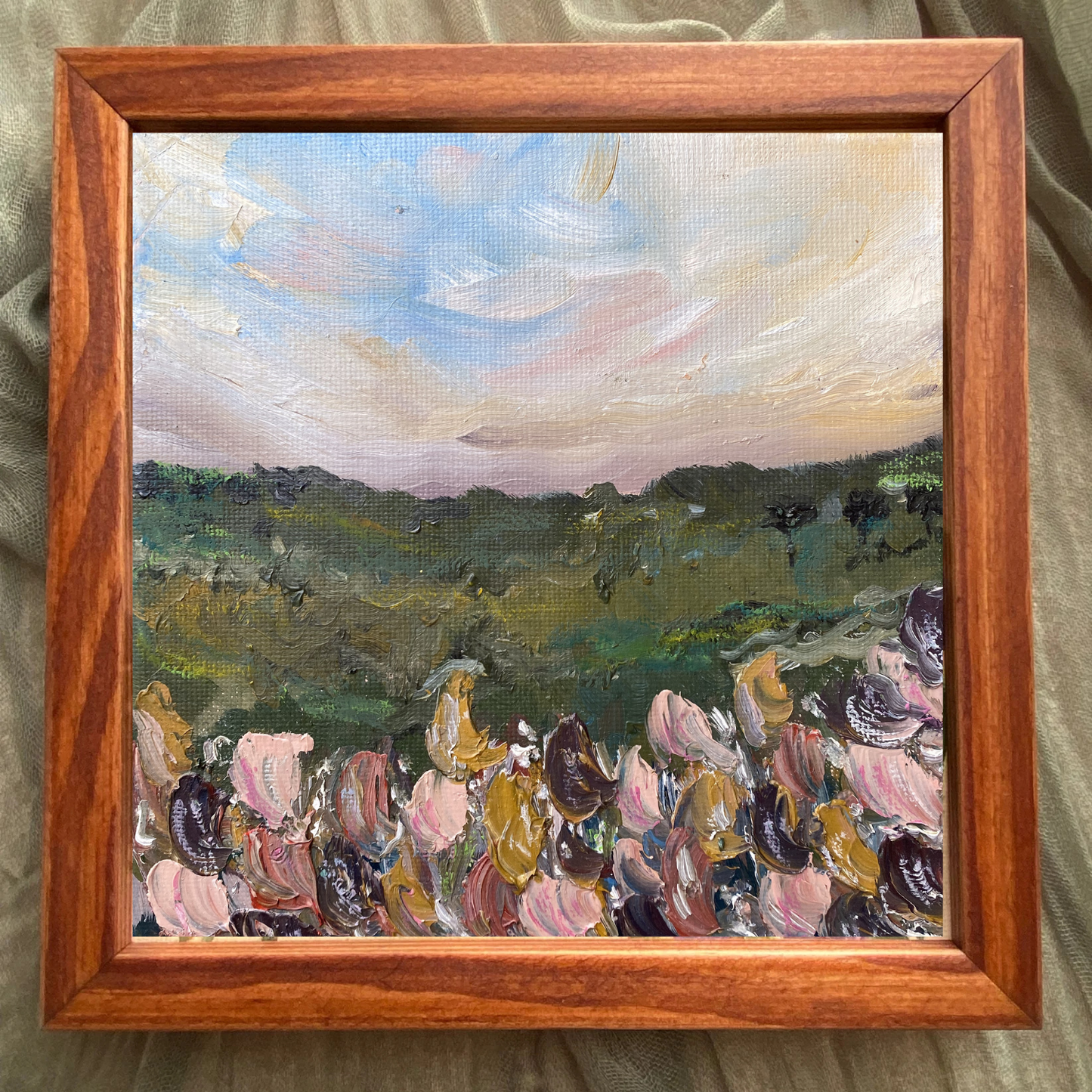 Tulip Fields Painting