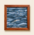Flowing Waves Painting