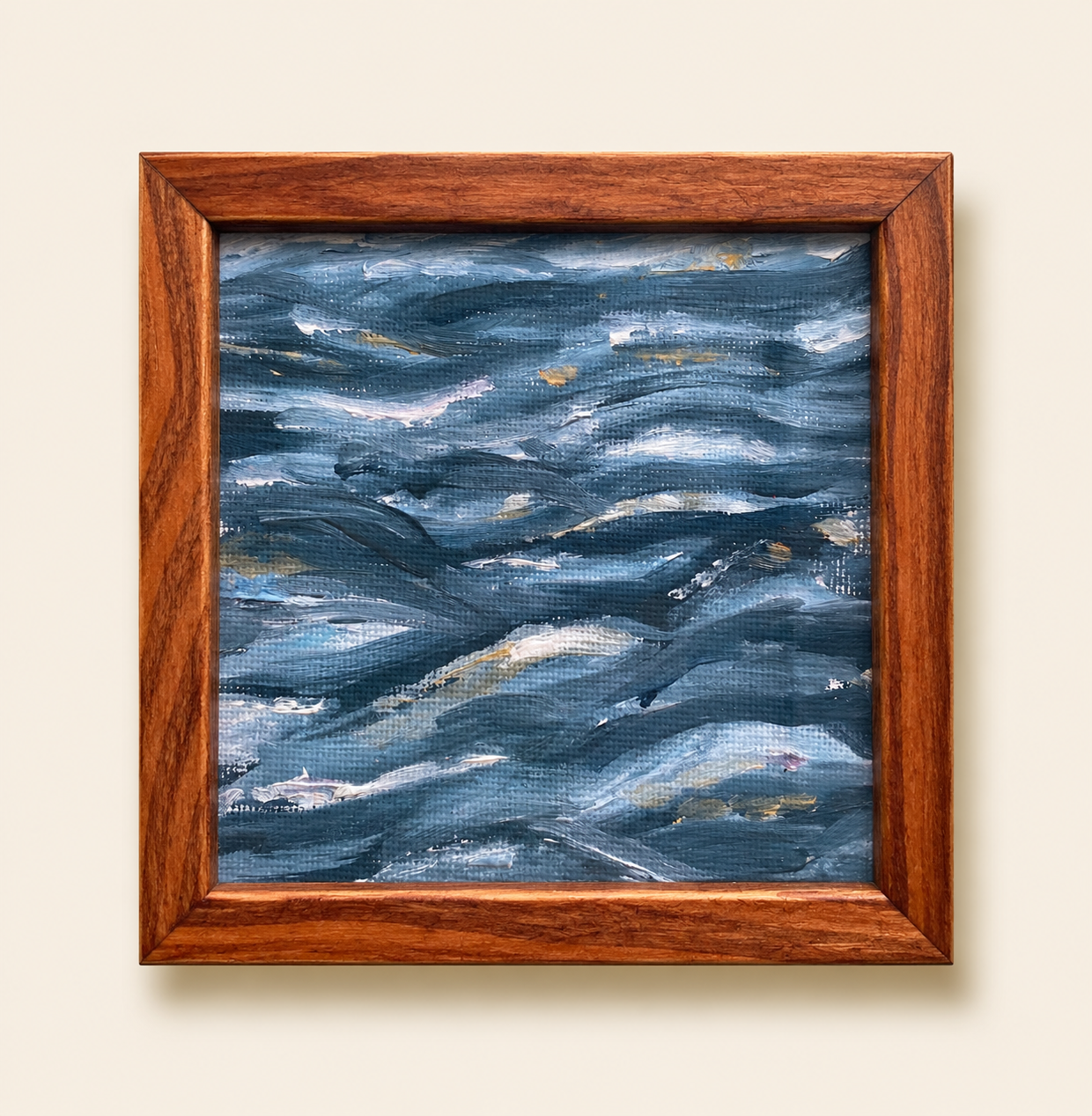 Flowing Waves Painting