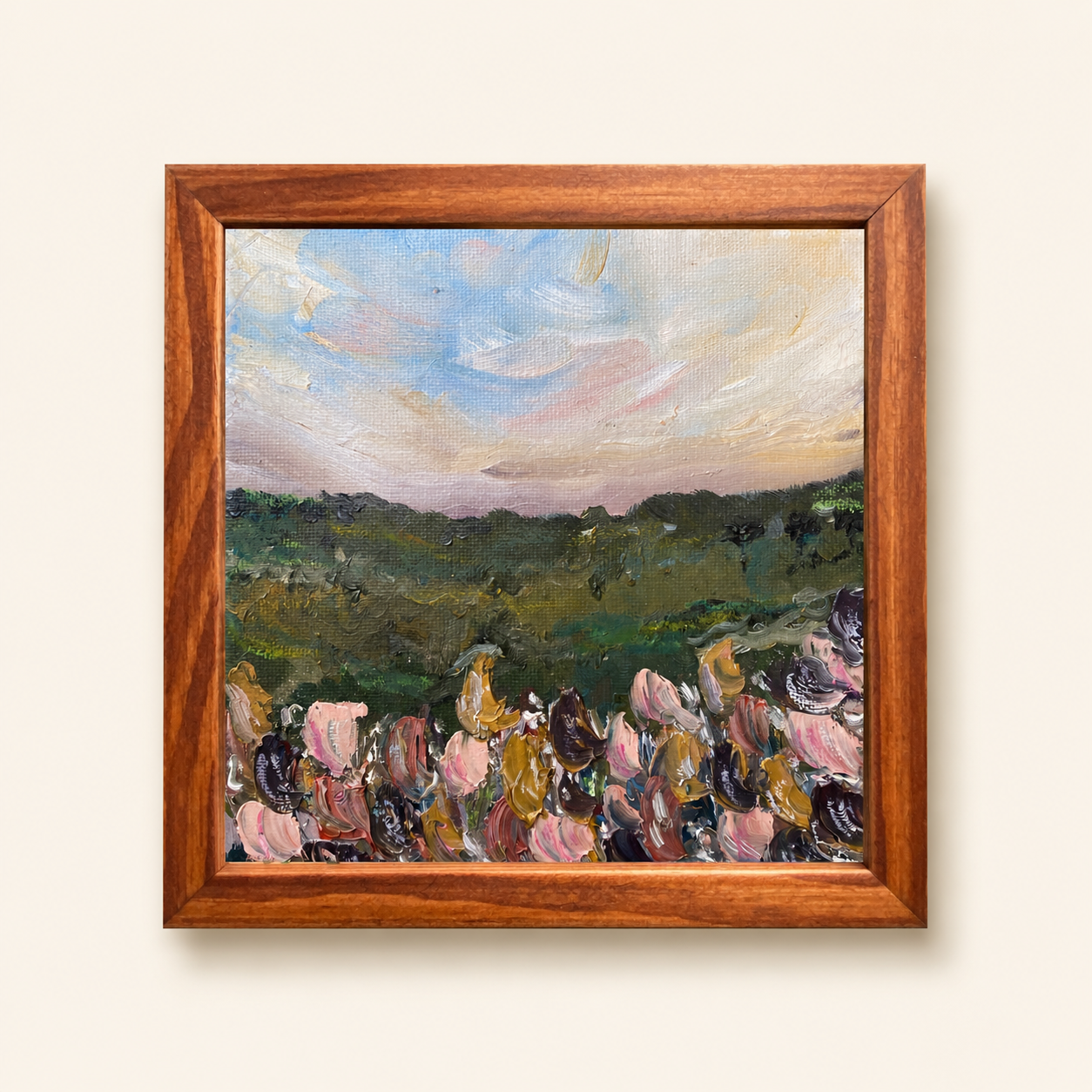 Tulip Fields Painting