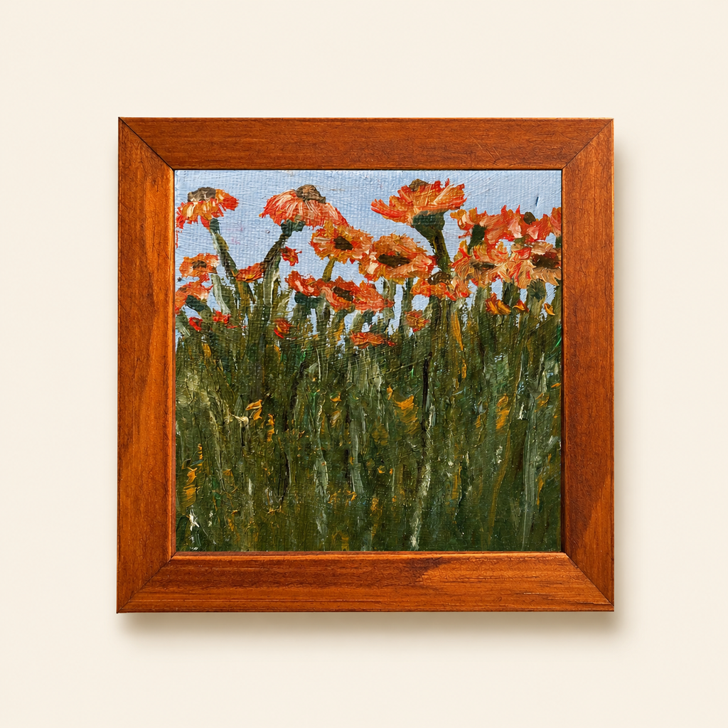 Sunflower Fields Painting