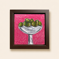 Pop Olive Martini Painting