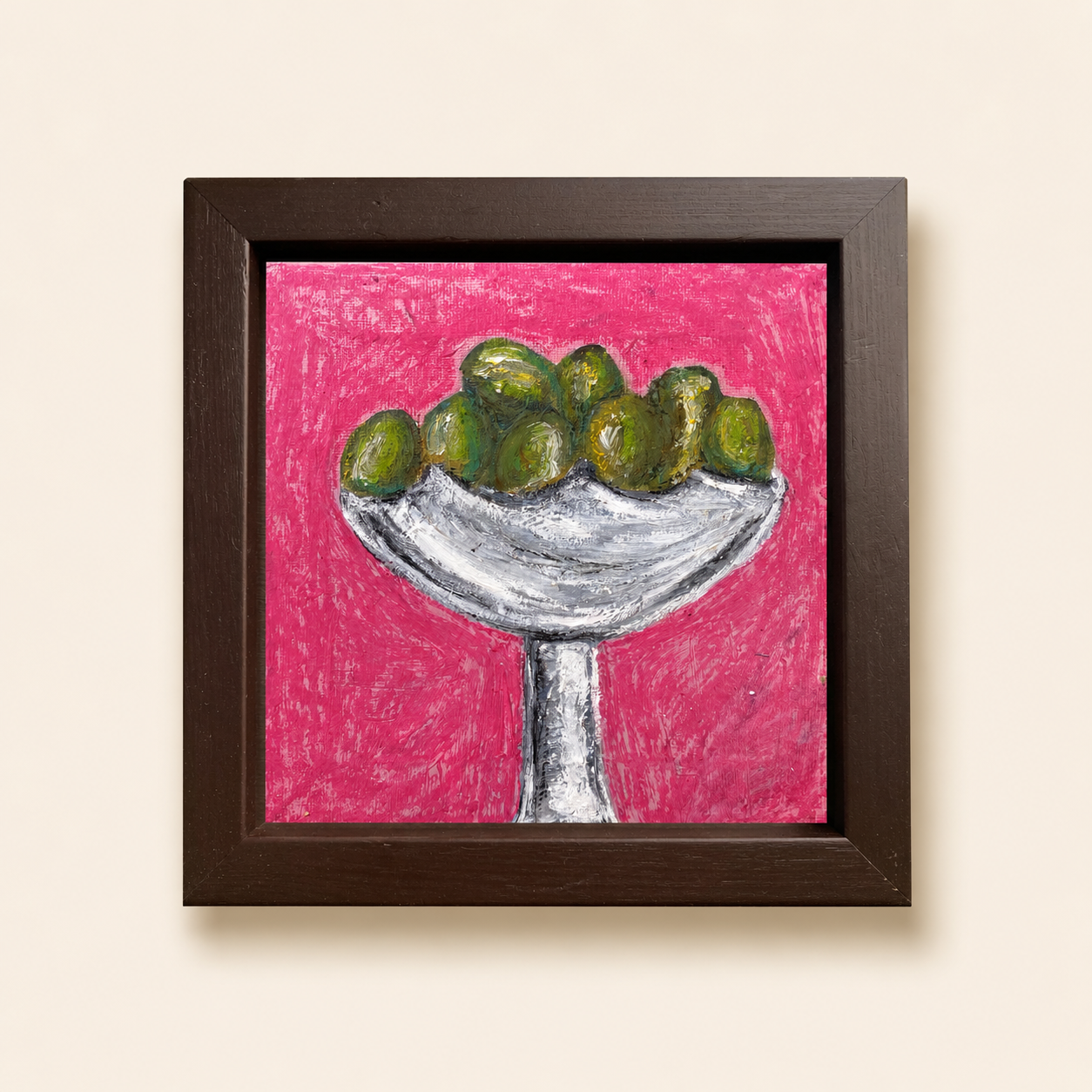 Pop Olive Martini Painting