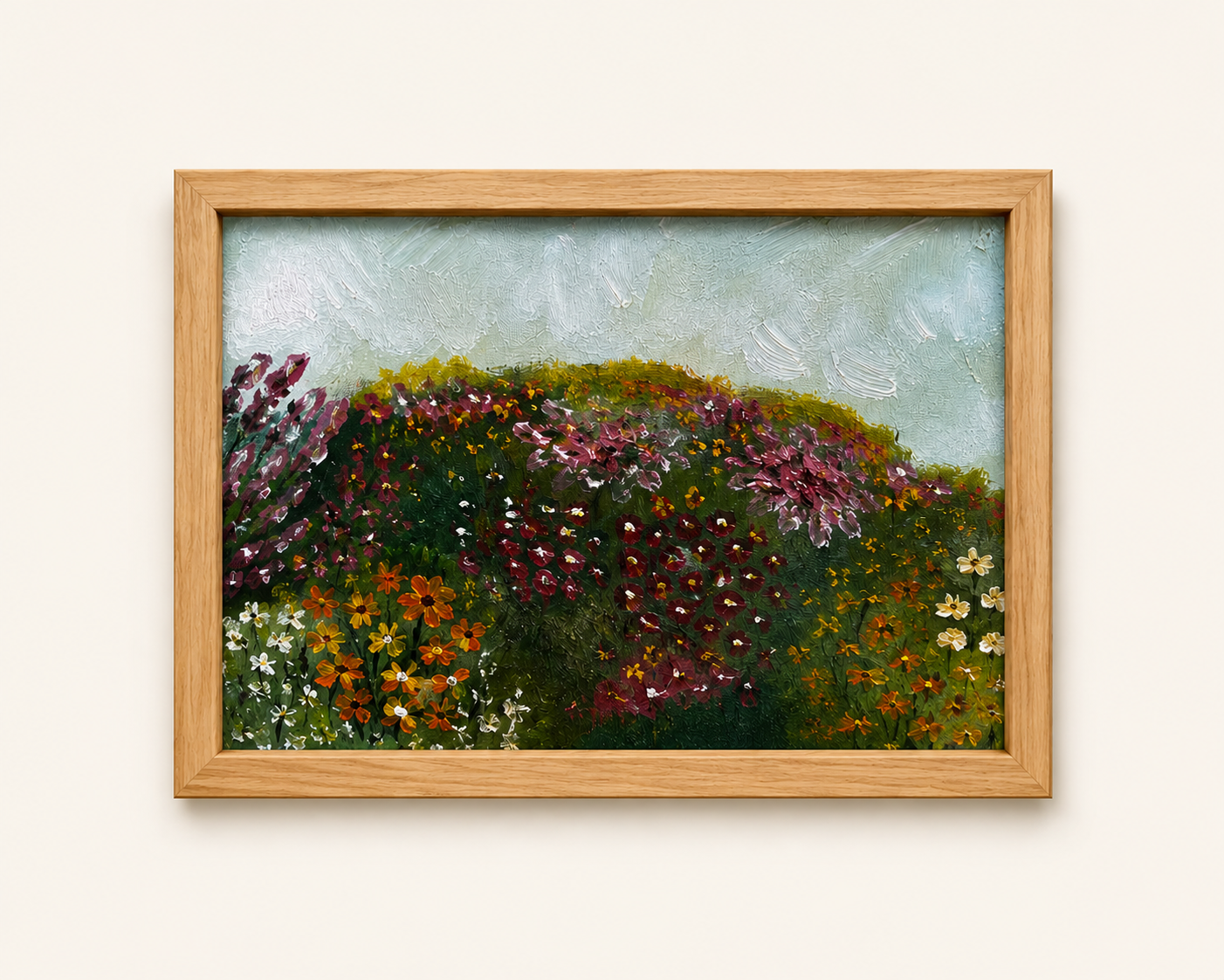 Blush Fields Painting