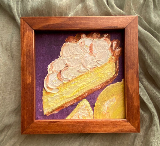 Lemon Tart Painting