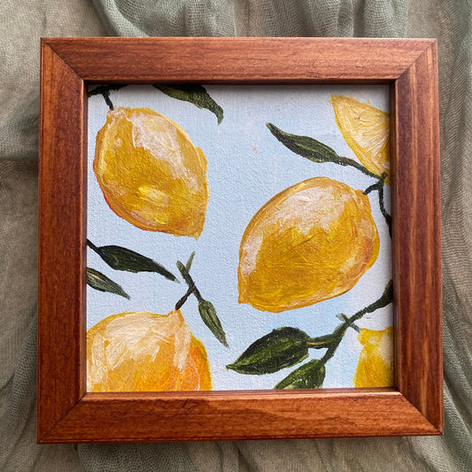 When Life Gives You Lemons Painting