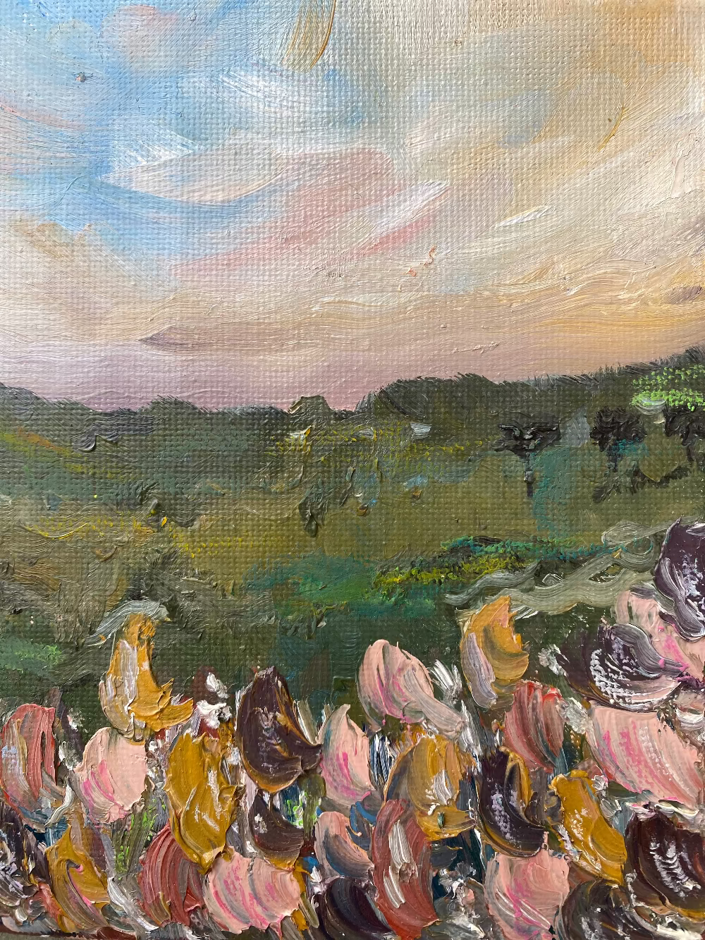 Tulip Fields Painting
