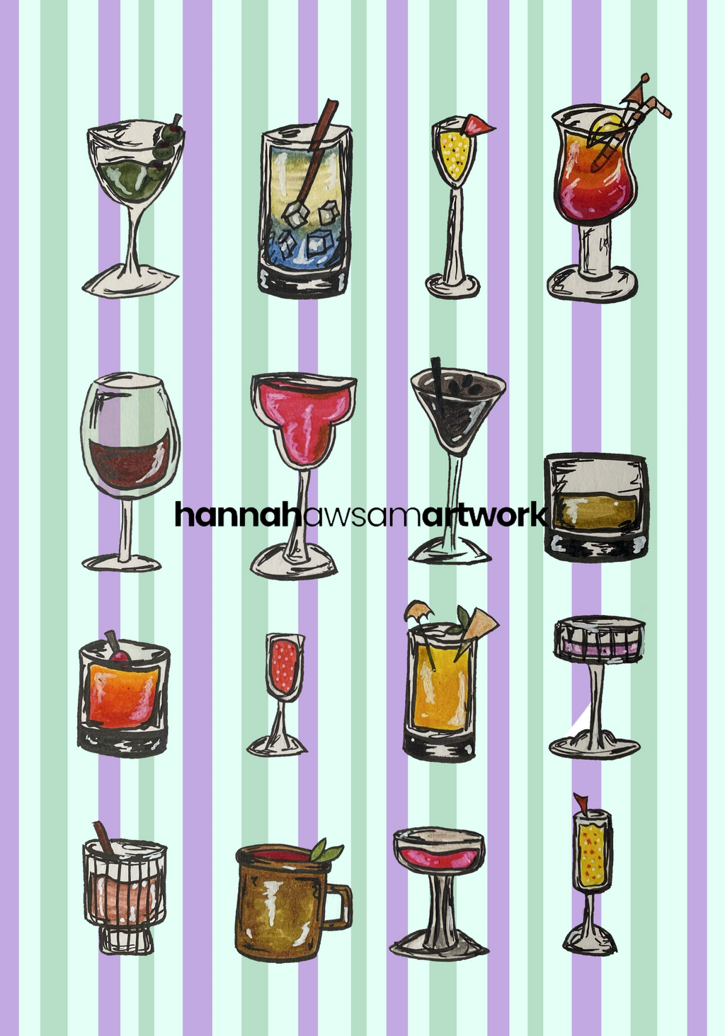 The Bar Cart Set
