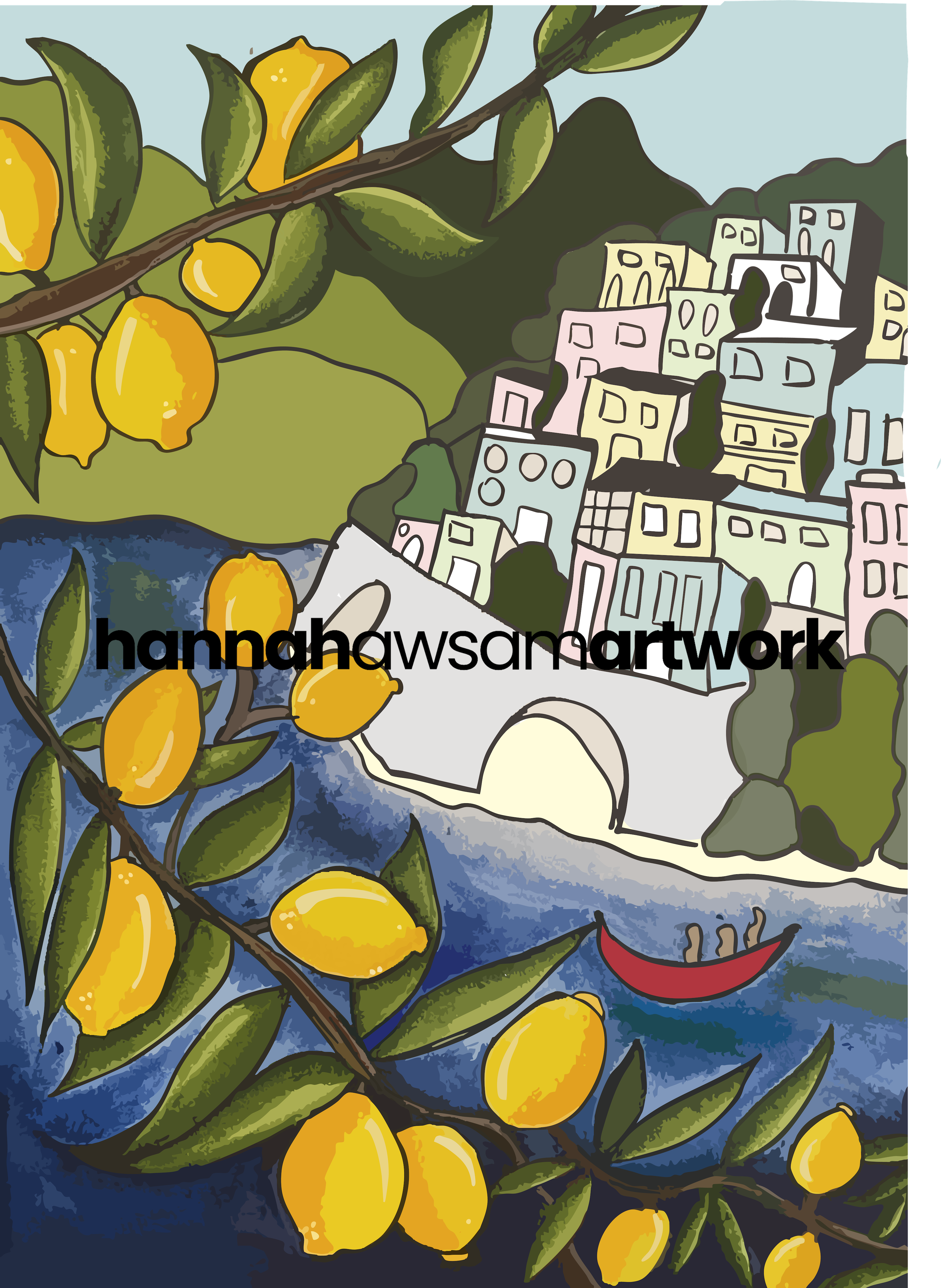 Amalfi Print